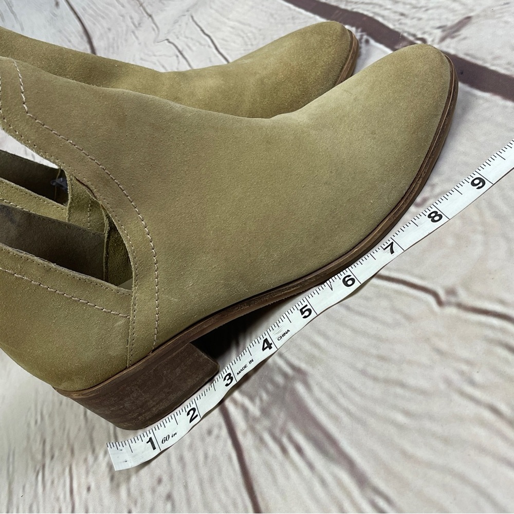 COCONUTS by MATISSE Pronto women's soft tan suede leather boho ankle boots, sz 8 - Picture 9 of 11
